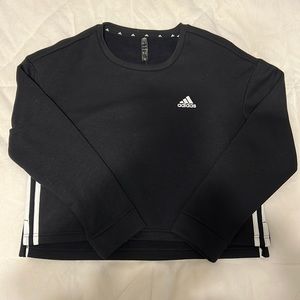 Women’s Adidas Black Long-sleeve Sweatshirt